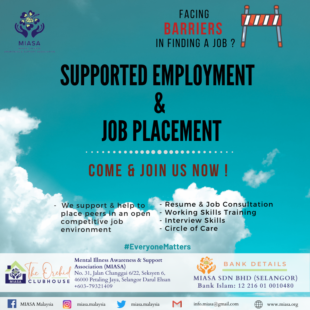 Mental Illness Awareness And Support Association MIASA